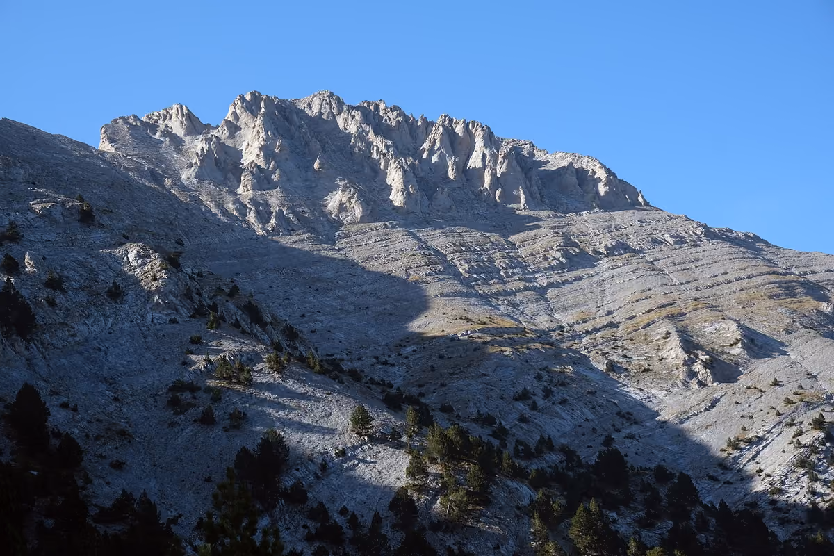 The east face of Olympus