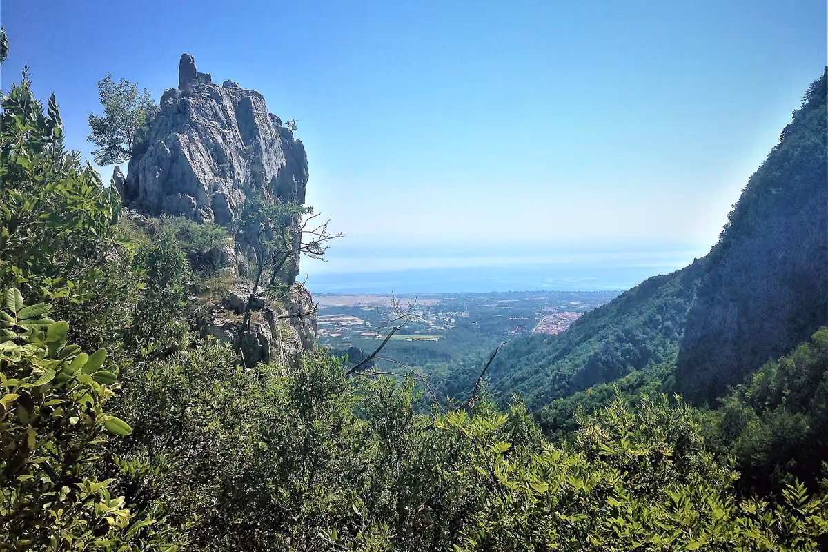Looking out to the Aegean