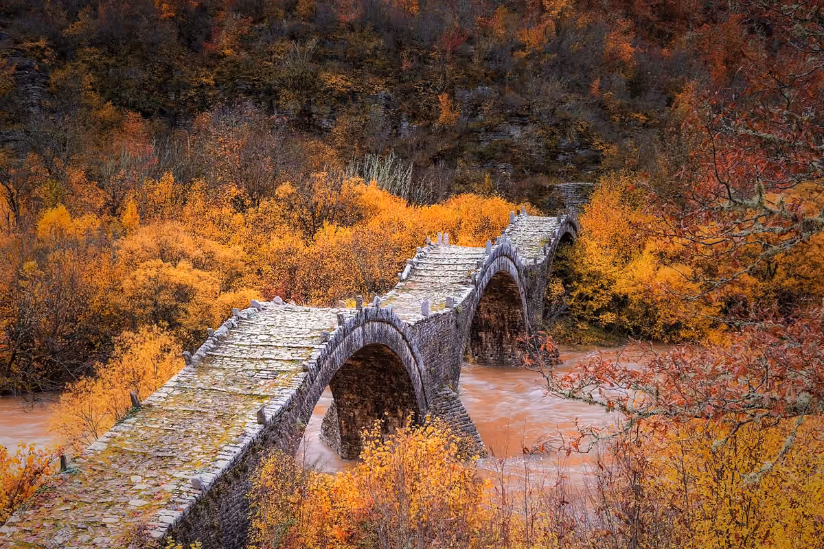 The Kalogeriko bridge